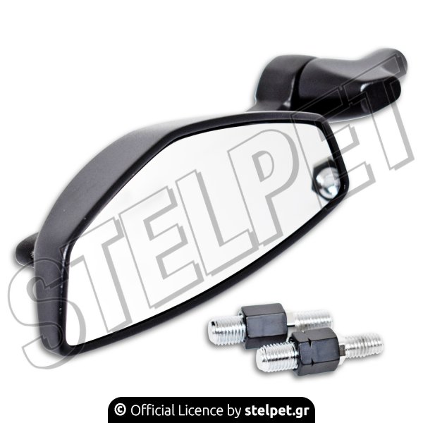 Καθρέπτης δεξιός Universal 10mm ΙΝ518 μαύρος Chaft